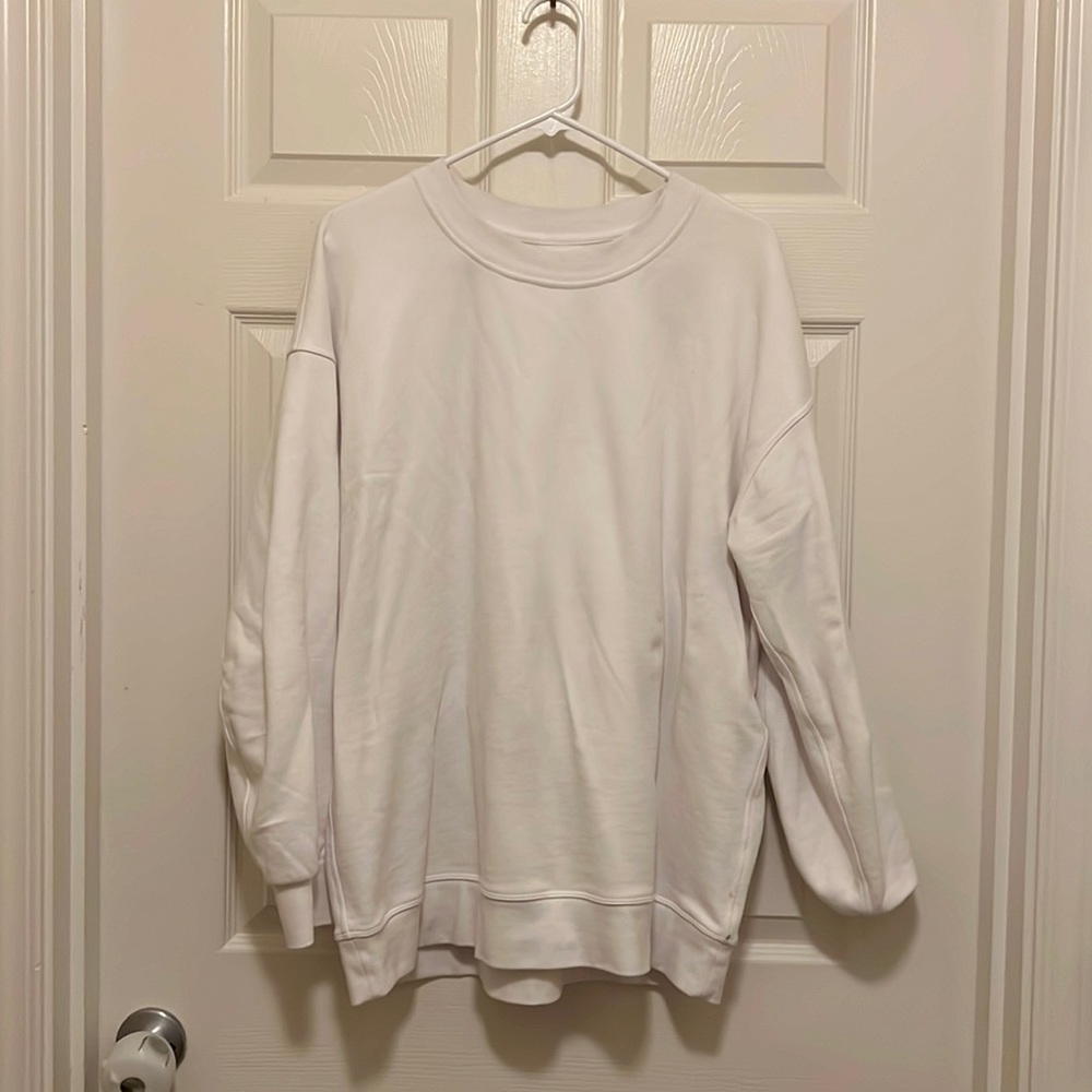 Lululemon white sweater